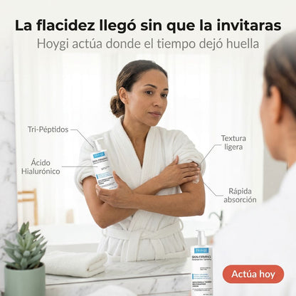 HOYGI REAFIRMANTE: TU PIEL FIRME EMPIEZA HOY MISMO