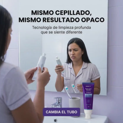 SERUM 10 PASTA DENTAL - RECUPERA EL BRILLO DE TUS DIENTES